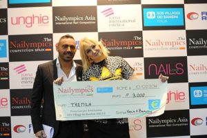 Antonio Sacripante e La Pina Nailympics 2014