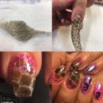 Nicole Casti nail art serpenti