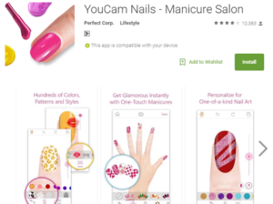 youcam nails