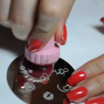 nail stamping tradizionale