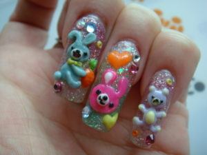 3D-Cartoon-Nail-Design-Idea