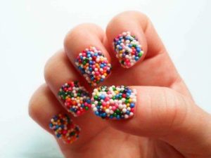 nail art carnevale