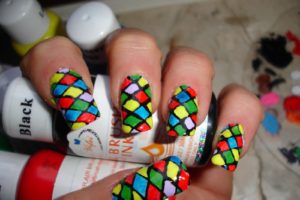 nail art carnevale