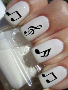 nail art musicale