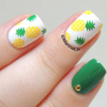 nail art estate_ananas