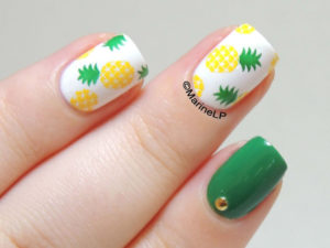 nail art estate_ananas