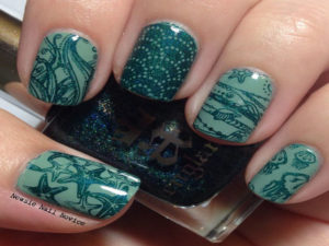 nail art estate_nautical_verde