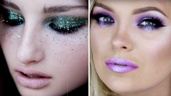 make up_olografico_glitter