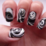 watermarble bianco e nero