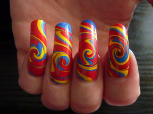 watermarble colorato