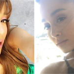 ariana grande senza trucco