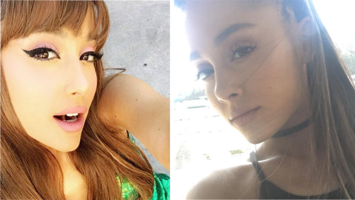 ariana grande senza trucco